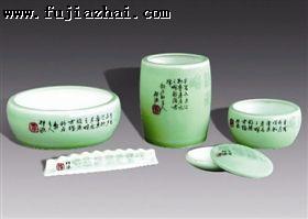 鲁青瓷文房用品