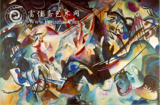 康定斯基的《构图六》