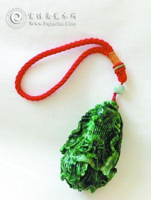 “白菜蜘蛛”翡翠
