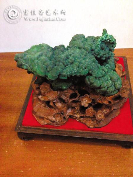 孔雀石《翠岩》