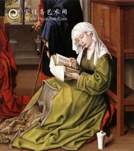 韦登 《读书的马格达莱纳的玛利亚》 约1435年