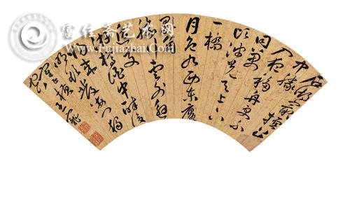 王宠 草书七律诗