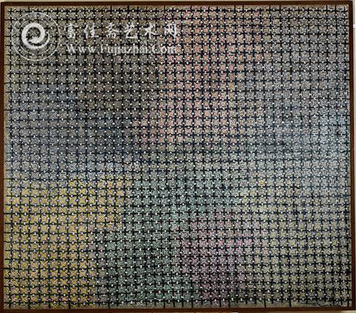 丁乙 十示系列 油彩画布 140×160cm