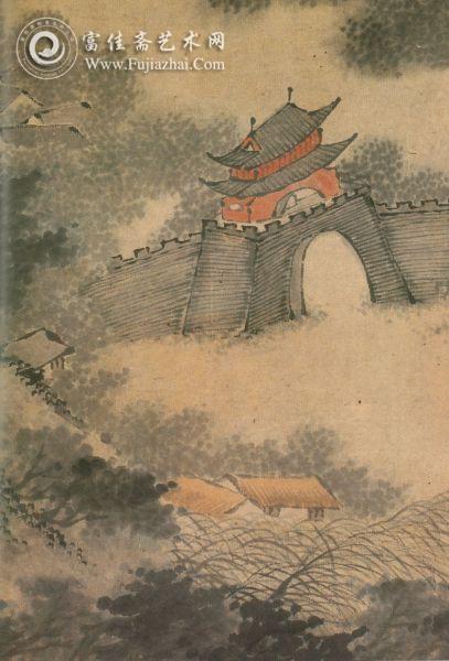《满城风雨近重阳》立轴赏析