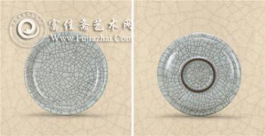 宋 哥窑盘