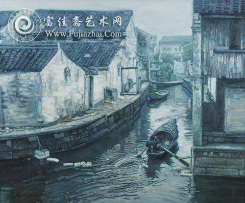 陈逸飞 江南的回忆 145×175cm 1990年代初