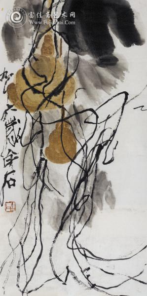 齐白石《葫芦图》 齐白石《葫芦图》