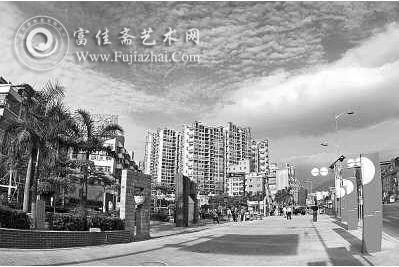 油画村。冼余汉摄