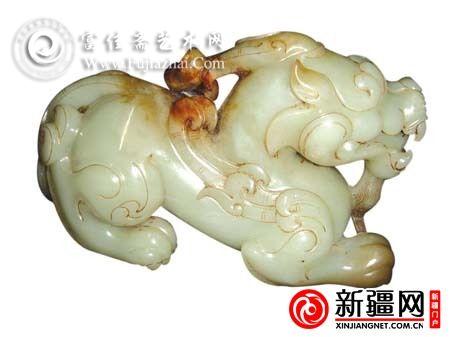 西汉玉貔貅(资料图片)