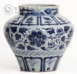 青花小罐