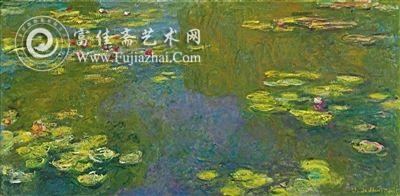 拍得8061万美元的《睡莲》